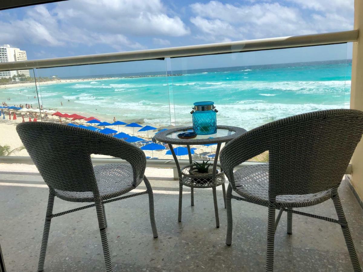 Salvia - Beachfront Studio Cancún Eksteriør bilde